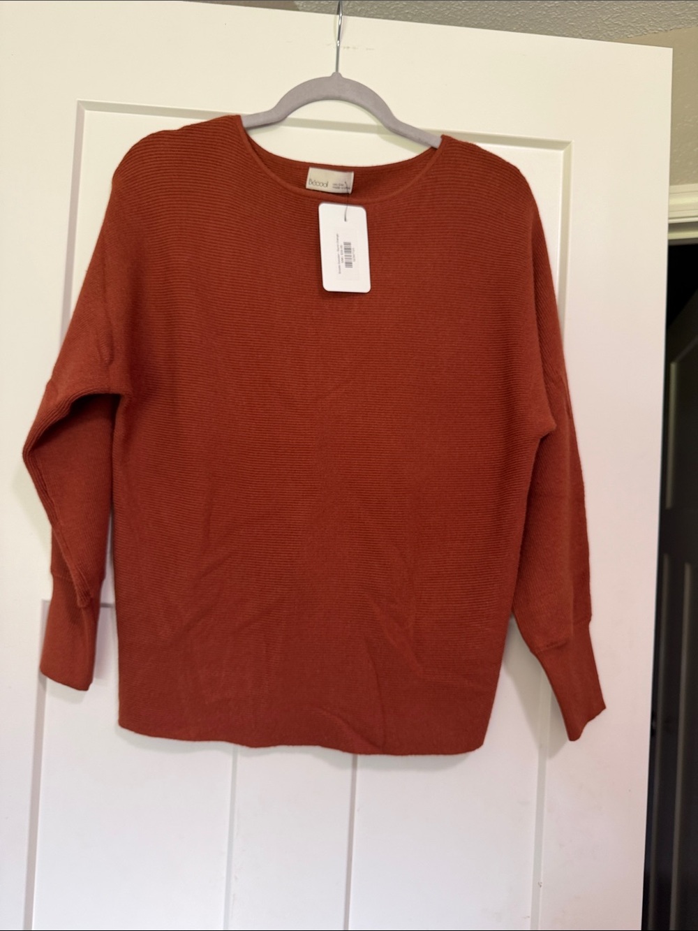 Rust Crewneck Women’s Sweater